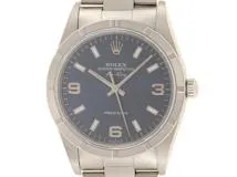 ROLEX ロレックス エアキング 14010 ブルー 100m防水 ステンレス【432】2145000209294