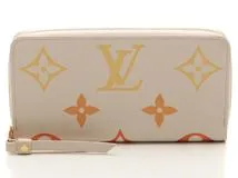 ルイヴィトン LOUIS VUITTON M82206 ジッピー・ウォレットモノグラム・アンプラント LV グラディエント ベージュ  未使用品【472】AH の購入なら「質」の大黒屋（公式）