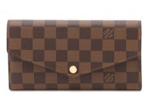 LOUIS VUITTON ルイヴィトン ポルトフォイユ･サラ 長財布 ダミエ N63209　2145000219927【208】