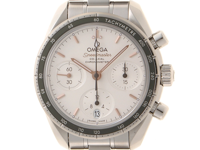 OMEGA オメガ 腕時計 スピードマスター38 324.30.38.50.02.00﻿1ステンレス シルバ﻿ー文字盤  自動巻き【472】SJ