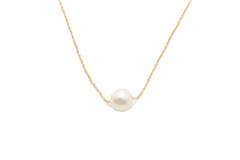 JEWELRY ノンブランドジュエリー ネックレス K18 ゴールド 1粒 パール 真珠 【460】2145000226192