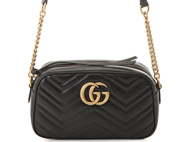 GUCCI グッチ GGマーモントキルティングスモールショルダー GUCCI グッチ GGマーモントキルティングスモールショルダー