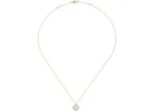 Van Cleef & Arpels　ヴァン クリーフ&アーペル　スウィートアルハンブラ　ネックレス　K18イエローゴールド　白蝶貝　2.9ｇ　2145000235323　【437】