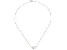LOUIS VUITTON　ルイヴィトン　モノグラムイディール　ネックレス　K18ホワイトゴールド　ダイヤモンド　4.6ｇ　【436】　2145000235781