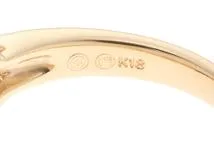 JEWELRY ノンブランドジュエリー　リング　K18ゴールド　サファイア1.19ct　ダイヤモンド0.75ct　＃13号　重さ7.4ｇ【472】HA