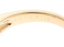 JEWELRY ノンブランドジュエリー　リング　K18ゴールド　サファイア1.19ct　ダイヤモンド0.75ct　＃13号　重さ7.4ｇ【472】HA