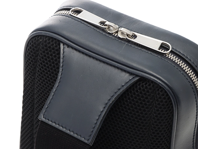 GUCCI グッチ 450970 グッチシマ 日本限定 クロスボディバッグ ネイビー レザー 2145000245711【208】