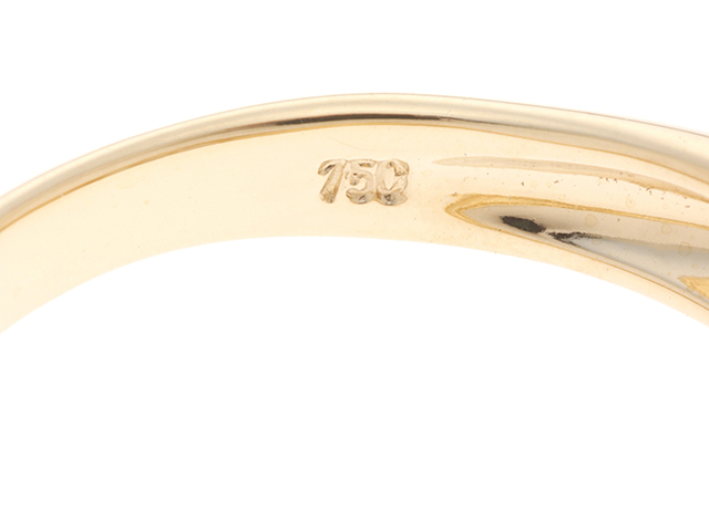 TIFFANY＆CO ティファニー ハートモチーフ リング K18イエロー