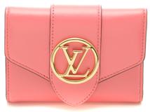 LOUIS VUITTON　ルイ・ヴィトン　財布　ポルトフォイユ・ＬＶポンヌフ　コンパクト　レザー　ダリア　M69177　2145000246626　【中古】【大黒屋】【200】