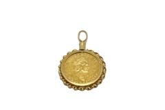 JEWELRY ノンブランドジュエリー トップ メイプル金貨 エリザべス 5ドル 1/10oz K24/K18 【460】2145000247906
