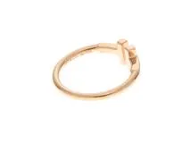 TIFFANY＆CO ティファニー Tワイヤー リング K18ピンクゴールド 約7.5