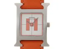 HERMES エルメス 時計 Hウォッチ・銀座オープン記念 HH1.210 ホワイト