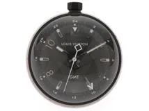 ルイヴィトン タンブール GMT テーブルクロック 置き時計 ブラック ...