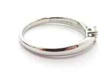 TIFFANY＆CO　ティファニー　リング　指輪　ハーモニーリング　PT950　ダイヤモンド0.20ct　11.5号　3.3g　【473】YI