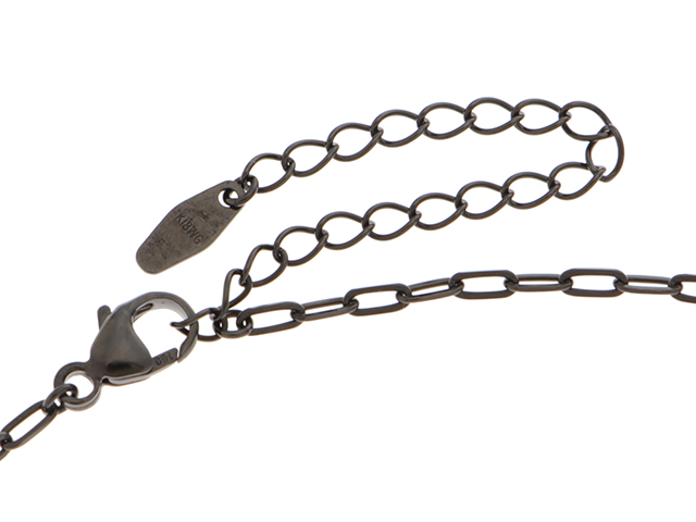 ネックレス ルビー0.1ct/ダイヤモンド0.06ct 取り巻き K18YG製