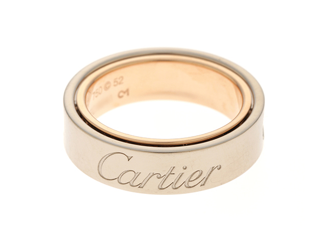 Cartier カルティエ シークレットラブリング K18 ホワイトゴールド ピンクゴールド 52号 【435】の購入なら「質」の大黒屋（公式）