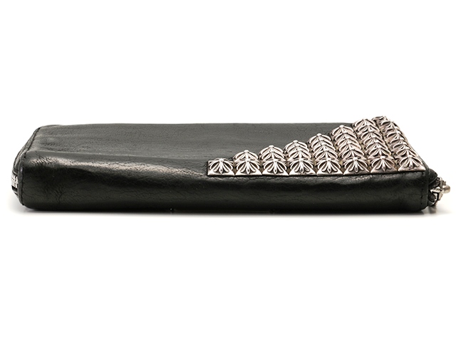 クロムハーツ CHROMEHEARTS ピラミッドスタッズ ラウンド長財布 クロムハーツ CHROMEHEARTS ピラミッドスタッズ ラウンド長財布