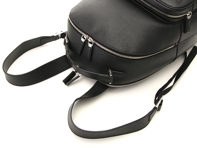 PRADA プラダ リュックサック ブラック サフィアーノ 2VZ032