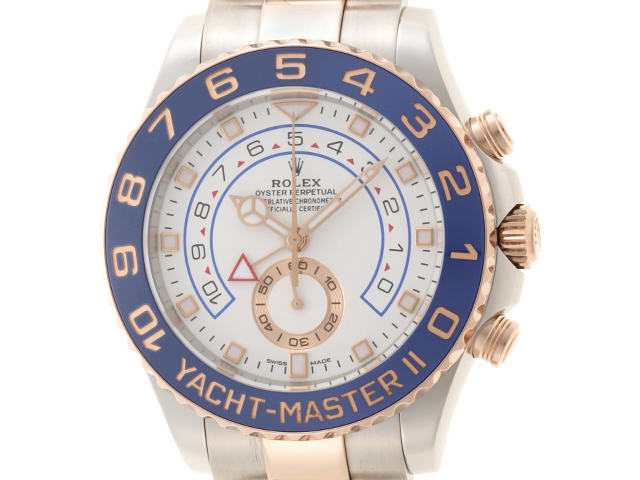 ROLEX ロレックス 時計 ヨットマスターⅡ 116681 オートマチック SS/PG