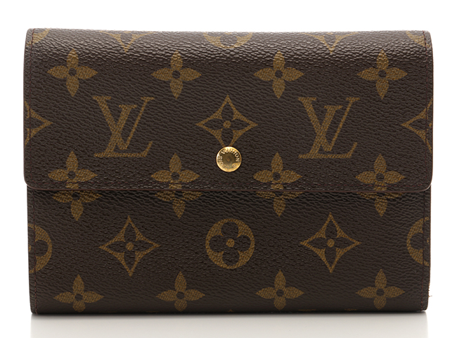 ｍ24　トレゾールエテュイパピエ　エピ　ブラック　三つ折り財布　ルイヴィトン LOUIS VUITTON ルイ・ヴィトン ポルトトレゾール・エテュイパピエ 三
