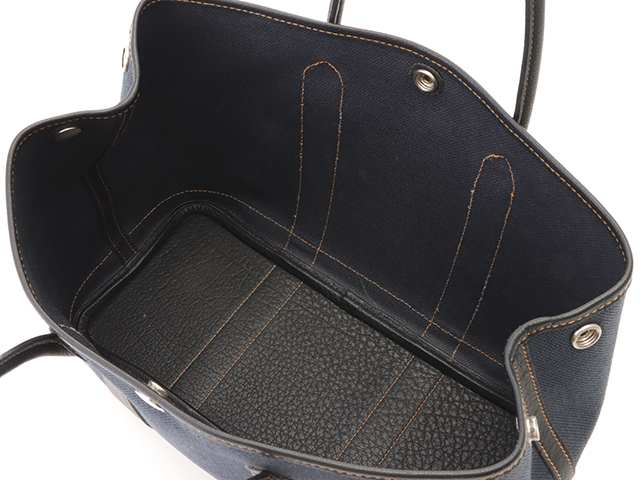 HERMES フォンテーヌ HERMES エルメス ガーデンパーティTPM デニムフォンセ ブラック