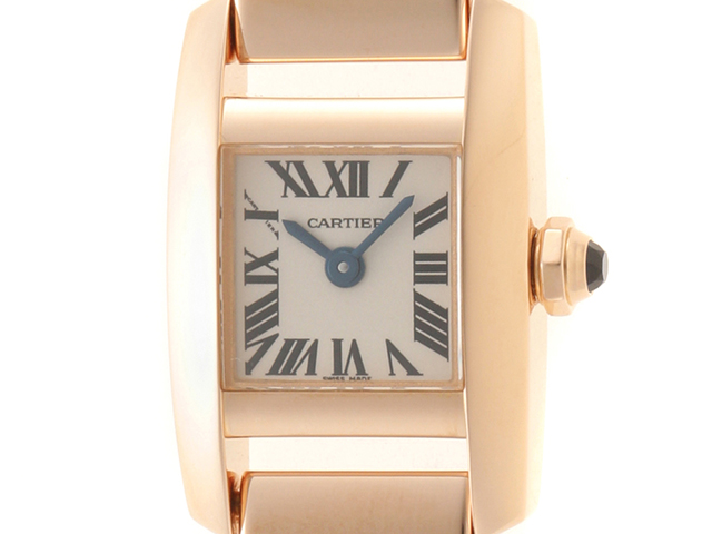 Cartier カルティエ 時計 クオーツ タンキッシムSM W650018H 