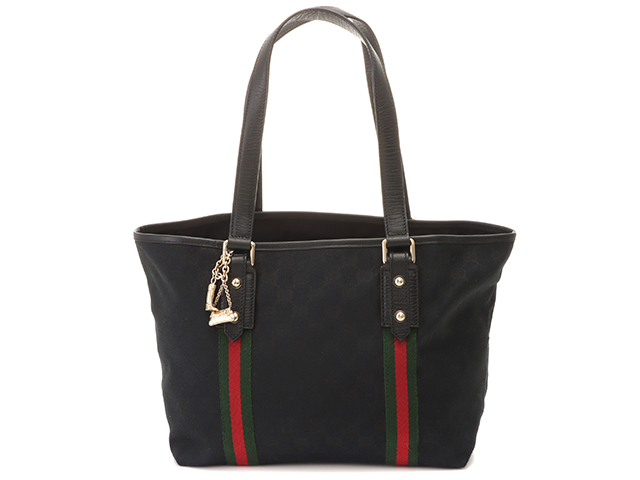 GUCCI グッチ GGキャンバス シェリーライン 137396 トートバッグ