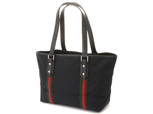 GUCCI グッチ GGキャンバス シェリーライン 137396 トートバッグ