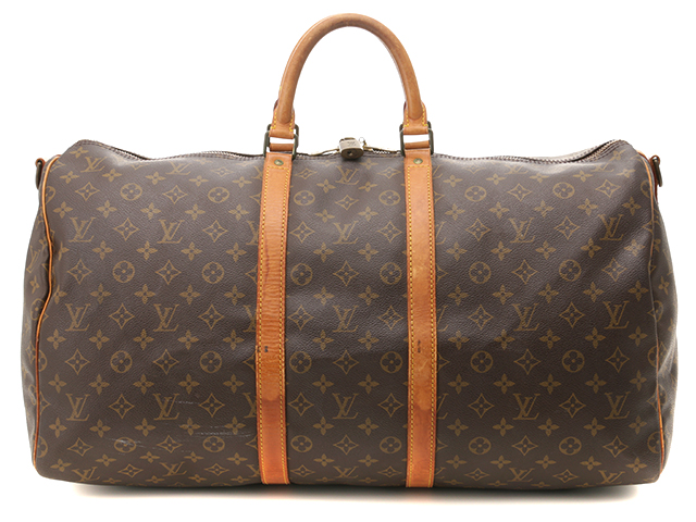Louis Vuitton ルイヴィトン キーポル 55 ショルダー付き 楽天市場】【中古】LOUIS VUITTON ルイヴィトン モノグラム