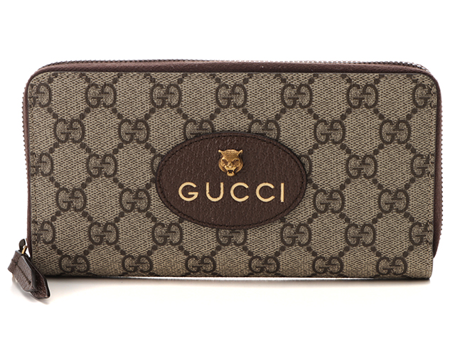 GUCCI グッチ ネオヴィンテージGGスプリームジップアラウンド