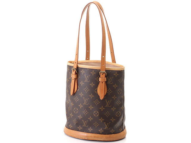 〇〇LOUIS VUITTON ルイヴィトン モノグラム プチ・バケットPM トートバッグ M42238