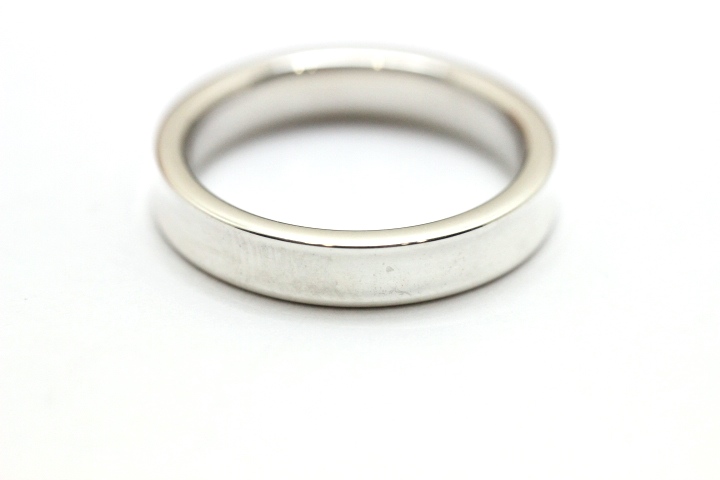 TIFFANY&CO　ティファニー　リング　指輪　1837ナローリング　SV　シルバー　14号　4.0g　【472】A image number 1
