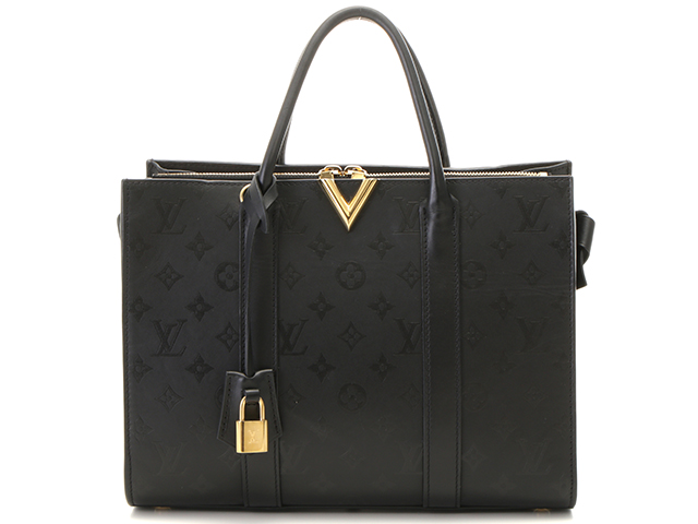 LOUIS VUITTON ルイヴィトン バッグ　ヴェリー・トートMM モノグラム　カーフ　ノワール　2wayハンドバッグ　M42886【473】