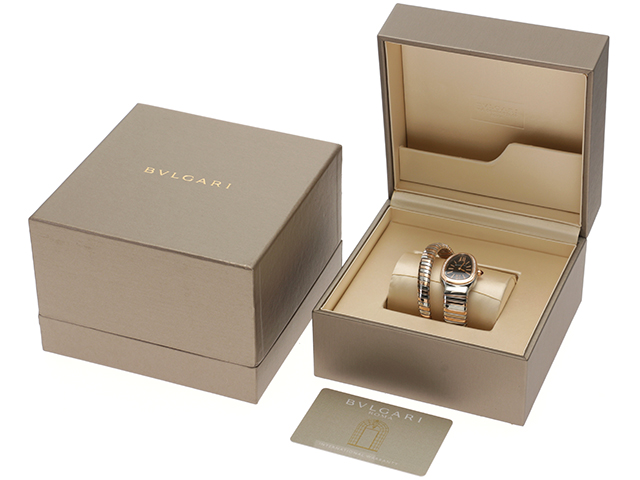BVLGARI ブルガリ セルペンティ・ダイヤベゼル ピンクゴールド