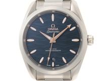 OMEGA オメガ 腕時計 シーマスター アクアテラ 150M 220.10.38.20.03.002 ブルー文字盤 スティール 自動巻き【472】SJ