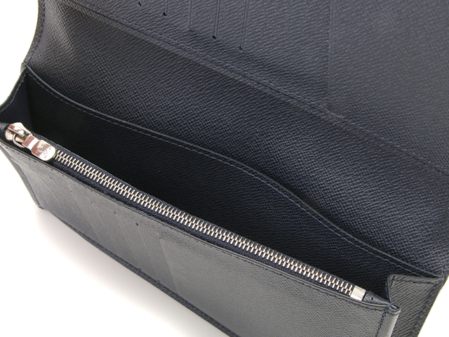 LOUIS VUITTON ルイヴィトン 財布 ポルトフォイユ・ブラザ エピ ブルー