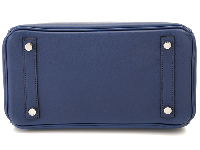 HERMES エルメス バーキン25 ブルーサフィール SV 【431 HERMES エルメス バーキン25 ブルーサフィール SV 【431