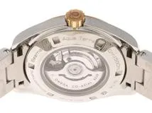 OMEGA オメガ シーマスター アクアテラ 150M 231.20.34.20.01.004 ブラック文字盤 K18イエローゴールド/ステンレス 自動巻き【472】HK