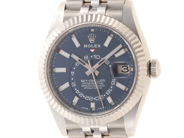 K様オーダーページ 2022年3月 ROLEX ロレックス スカイドゥエラー 326934 ブルー