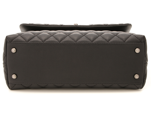 CHANEL シャネル 2wayショルダーバック ココハンドル ブラック A92991