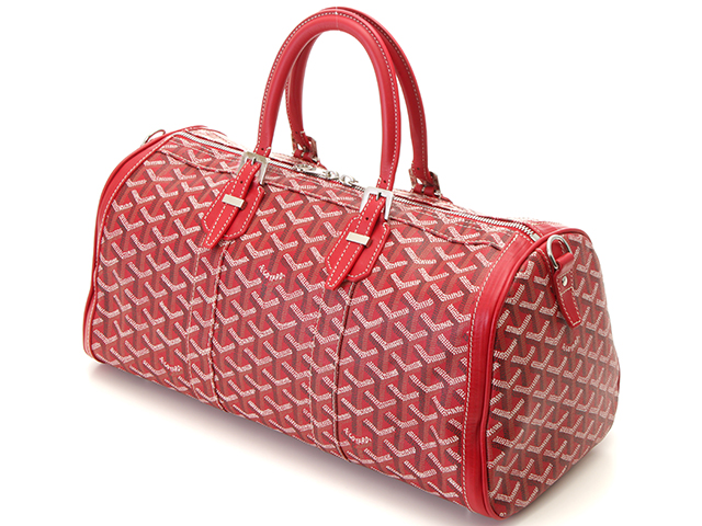 GOYARD ゴヤール トートバッグ クロワジュール40 レッド PVC GOYARD ゴヤール トートバッグ クロワジュール40 レッド PVC
