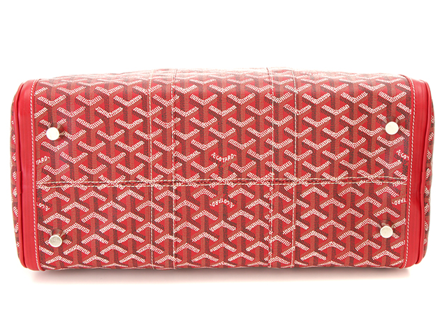 GOYARD ゴヤール トートバッグ クロワジュール40 レッド PVC カーフ