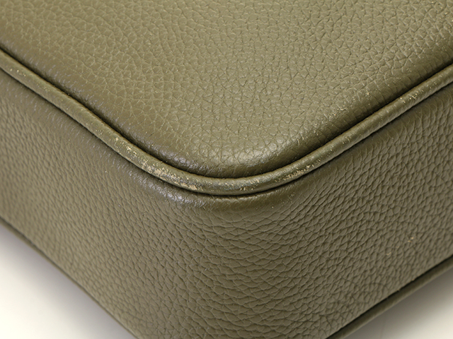 【新品•タグ付】MICHAEL KORS ヘンリーネック リブカットソー カーキ MICHAEL KORS マイケルコース ショルダーバッグ カーキ カーフ