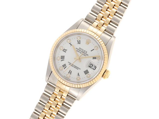 T番 ROLEX ロレックス メンズ オートマチック デイトジャスト