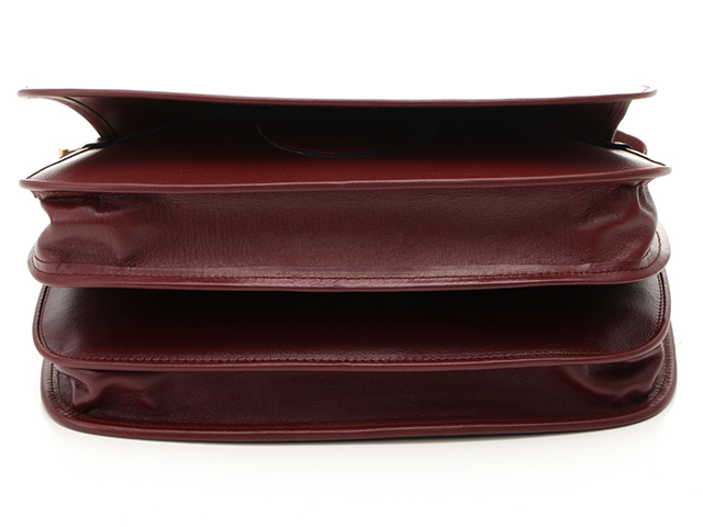 美品✨️ カルティエ 3017 マストライン ボルドー Cartier カルティエ マストライン ショルダーバッグ ボルドー