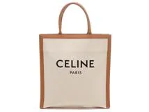 CELINE セリーヌ バーティカル カバ ラージ ナチュラル/タン