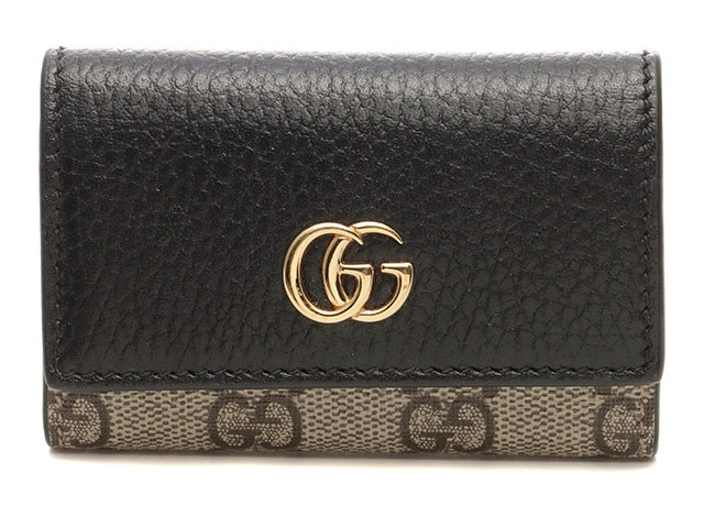 GUCCI 6連キーケース ブラック グッチ[240017563005]-