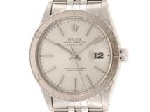 ROLEX ロレックス 腕時計 デイトジャスト サンダーバード 16250 シルバー文字盤 ジュビリーブレスレット ステンレス 自動巻 アンティーク 60番台【472】SJ