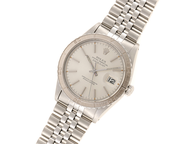 健*太様 ROLEX 自動巻き 腕時計 シルバー文字盤 ROLEX デイトジャスト 16203 自動巻き 腕時計 1996年 ホワイト
