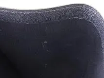 HERMES　エルメス　小物　二つ折り財布　ベアンコンパクト　ブルーニュイ・GP金具　オーストリッチ　C刻印・2018年頃製造　【472】HA